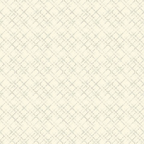 Beige wallpaper with small dotted diamond pattern design
