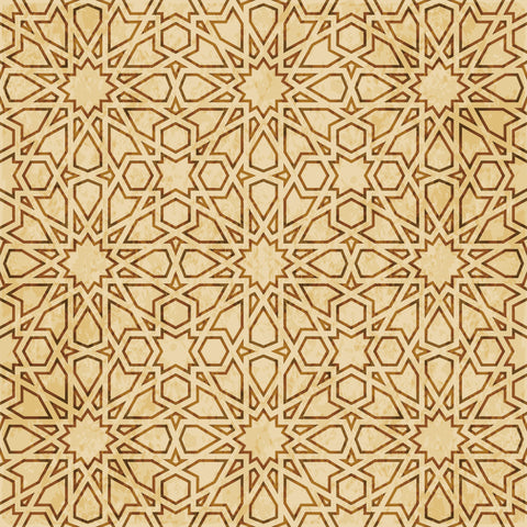 Eastern Geometry Removable Wallpaper