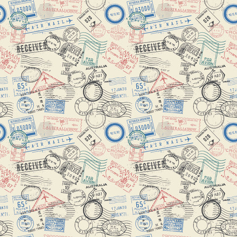 Globetrotter Removable Wallpaper