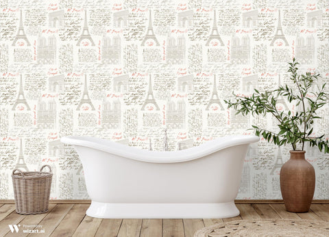 Vive le France Removable Wallpaper