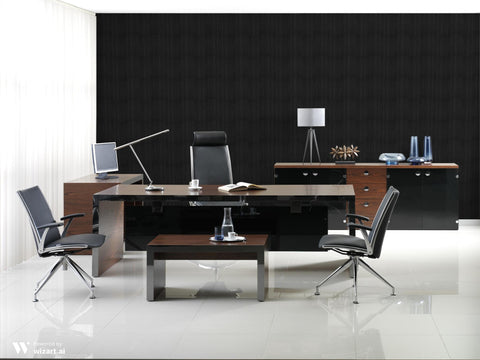 Black Bamboo Removable Wallpaper