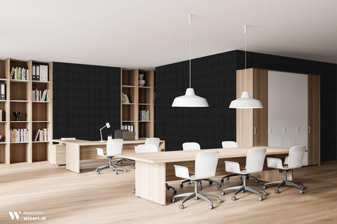 Black Bamboo Removable Wallpaper