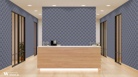 Many Mandalas Removable Wallpaper - Purple & Green