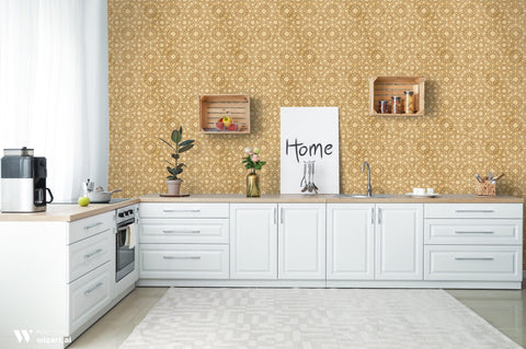 Eastern Geometry Removable Wallpaper