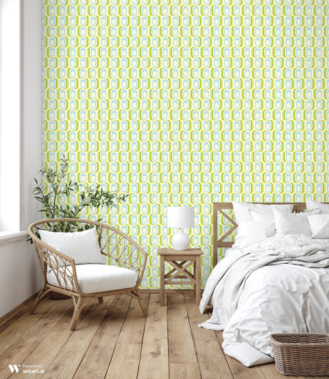 Sweet Blue & Green Wallpaper