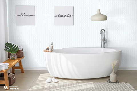 Cotton Breeze Removable Wallpaper