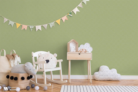 Rhythmic Tranquility Removable Wallpaper - Green