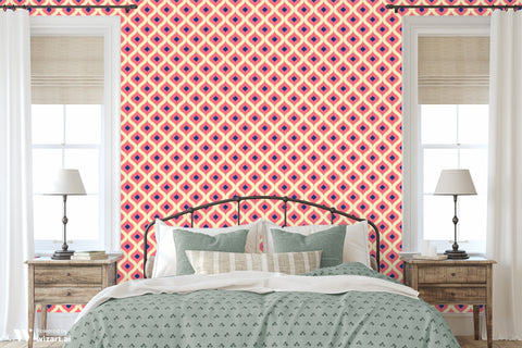 Seventies Swoops Wallpaper