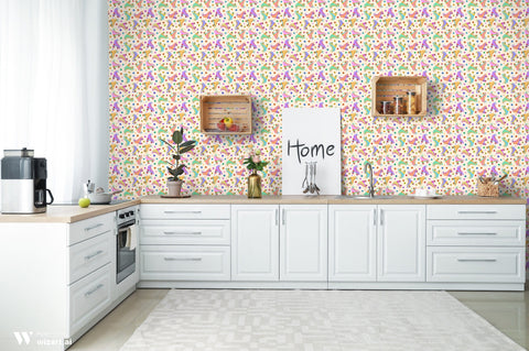 Flower Power Roller Skates Wallpaper