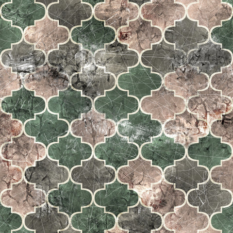 Stone Honeycomb Removable Wallpaper
