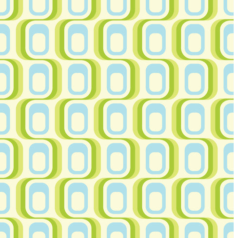 buy Sweet Blue & Green Wallpaper