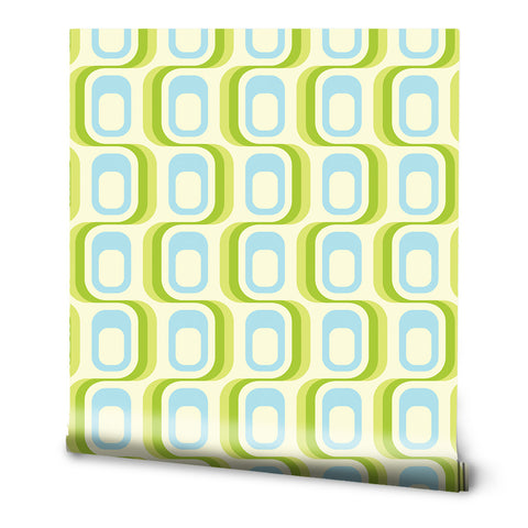 Sweet Blue & Green Wallpaper