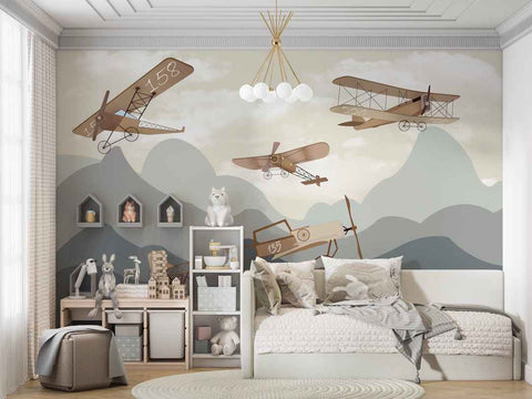 How to choose wallpaper for a kid's room