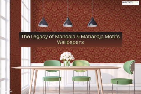 Mandala & Maharaja Motifs: Exploring the Rich Heritage of South Asian Wallpaper Art
