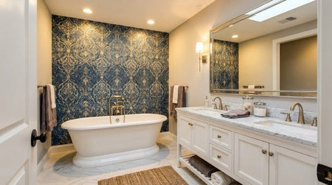 Can You Use Peel & Stick Wallpaper In a Bathroom?