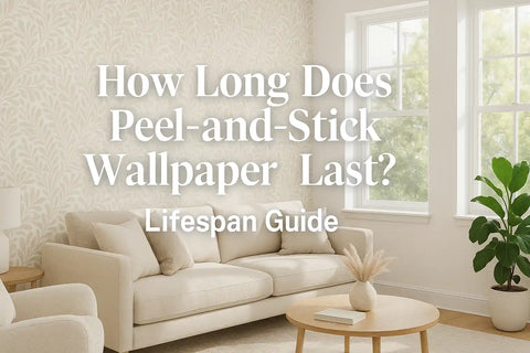 How Long Does Peel-and-Stick Wallpaper Last?