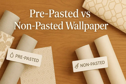Pre-Pasted vs Non-Pasted Wallpaper