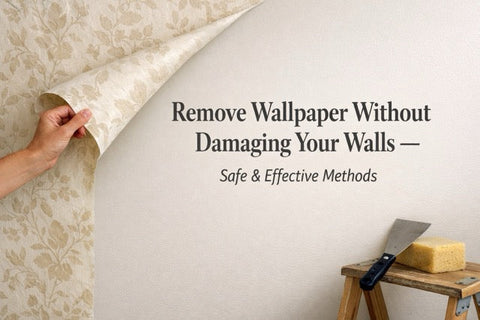 Remove Wallpaper Without Damaging Your Walls