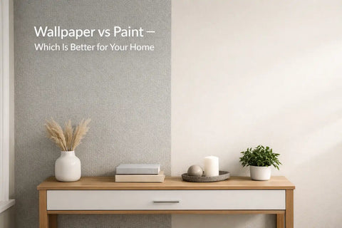 Choosing Between Wallpaper and Paint