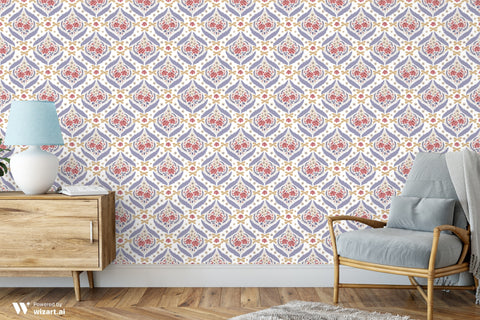 Ornate Pulse Removable Wallpaper