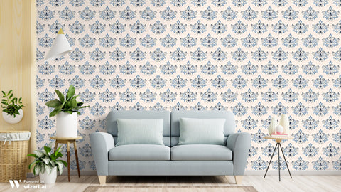 Royal Scroll Removable Wallpaper