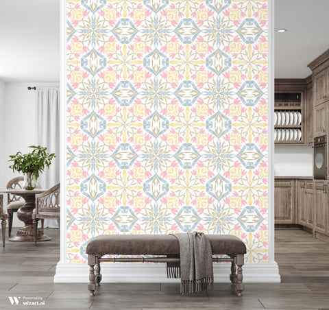 Damask Dreams Removable Wallpaper