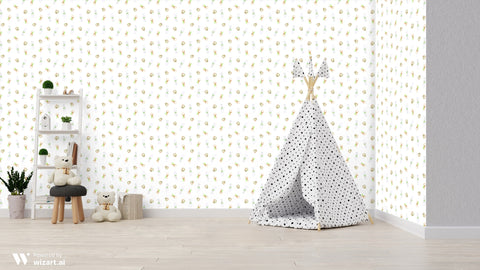 Bunny Meadow Removable Wallpaper