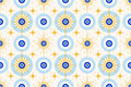 Evil Eye Starburst Pattern Removable Wallpaper