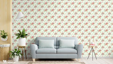 Rosewater Garden Removable Wallpaper