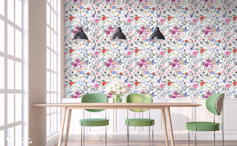 Nature's Tapestry Removable Wallpaper