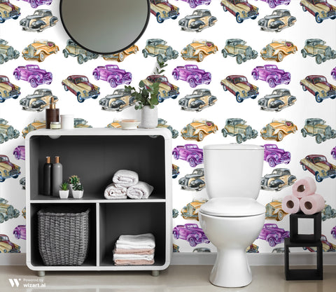 Classic Cruise Removable Wallpaper - Large