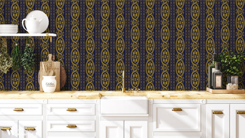 Opulent Threads Removable Wallpaper