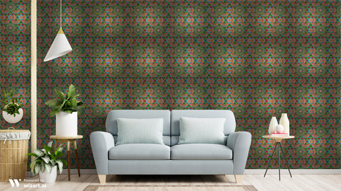 Floral Circuit Removable Wallpaper
