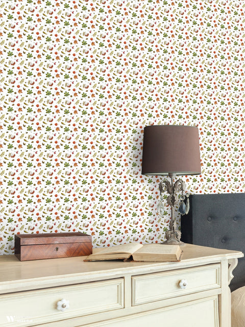 Autumn Meadow Removable Wallpaper