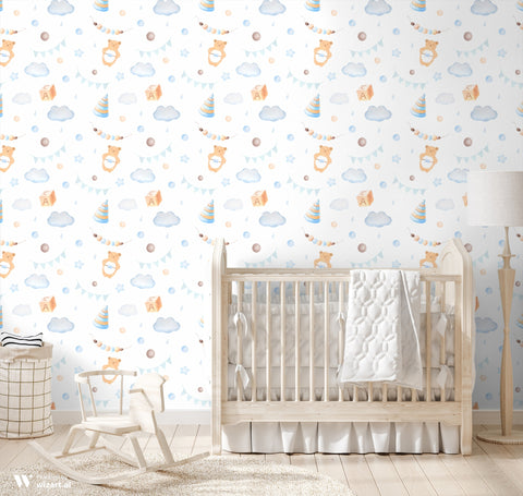 Baby's Toyland Removable Wallpaper