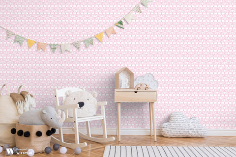 Heart Shaped Vines Removable Wallpaper