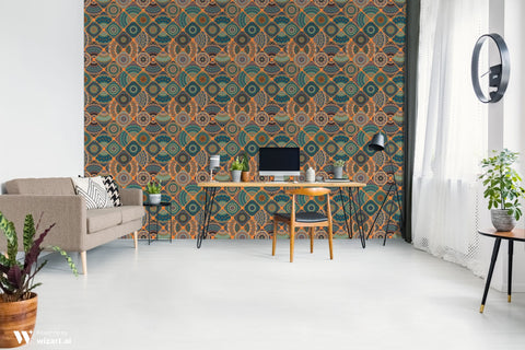Mandala Windows Removable Wallpaper