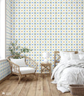 Evil Eye Starburst Pattern Removable Wallpaper