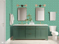 Turquoise Mandala Removable Wallpaper