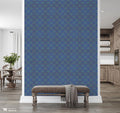 Vibrant Tranquility Removable Wallpaper - Blue & Green