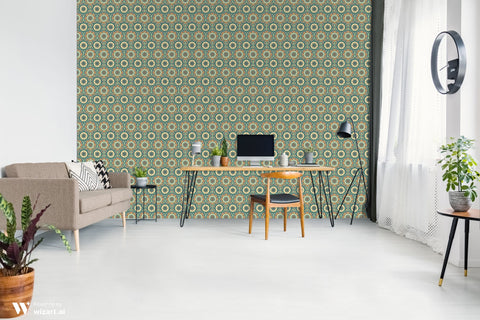 Ottoman Ornamental Removable Wallpaper