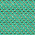 wallpaper with a retro design featuring multiple colorful roller skates against a teal background.
