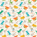 Rolling Dinos Removable Wallpaper