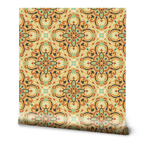 Sandflower Tiles Removable Wallpaper - Large
