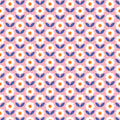 Scandinavian Flower Pattern Wallpaper for sale