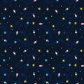 Removable wallpaper featuring a space exploration theme with various celestial bodies on a dark background.