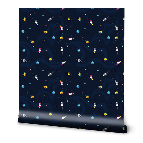 Space Exploration Removable Wallpaper