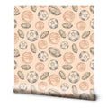 Sporty Balls Removable Wallpaper - Beige