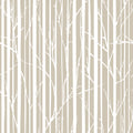 A wallpaper featuring white outlines of tree branches against a beige background.