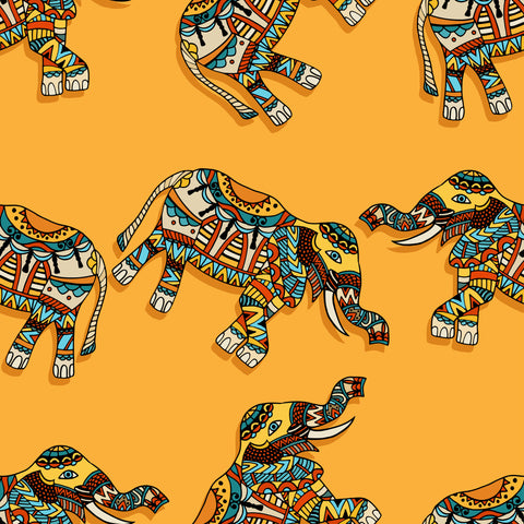 Tropical Tusk Removable Wallpaper - Large